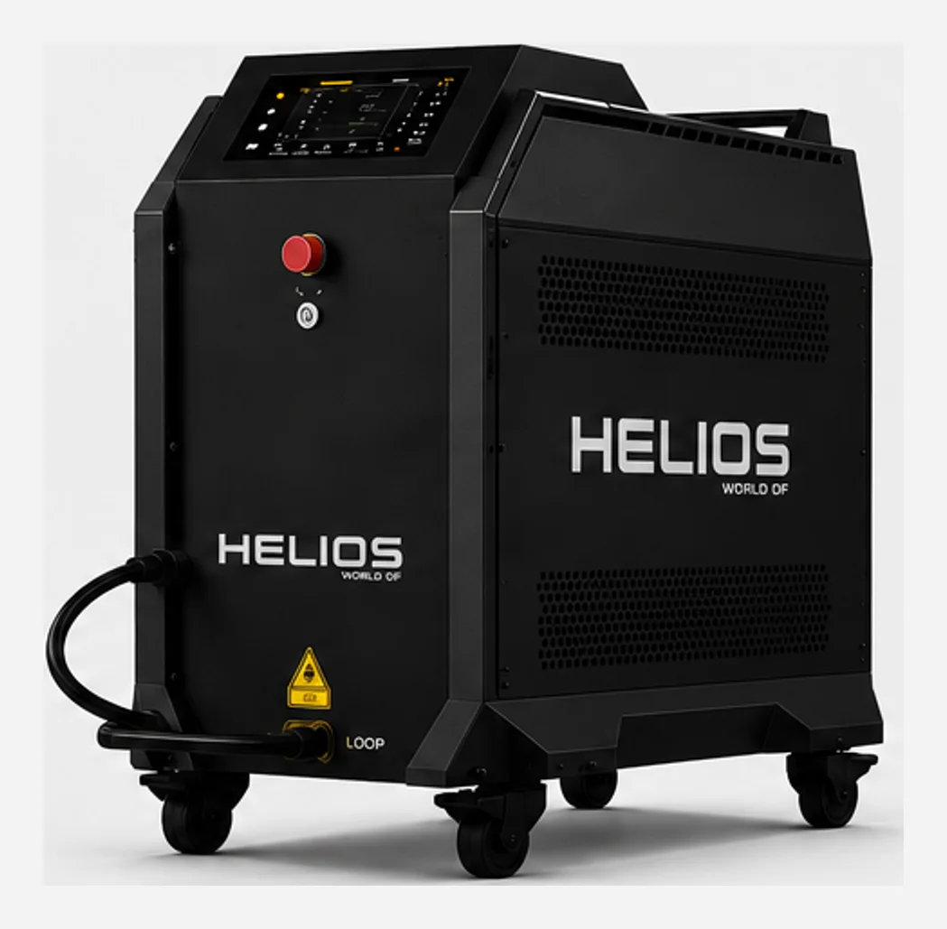 KATANA XC 2000 — Fibre laser cleaning system · HELIOS